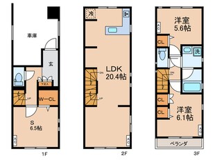 Kolet久が原#02の物件間取画像